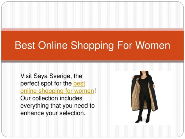 Best Online Shopping for Women