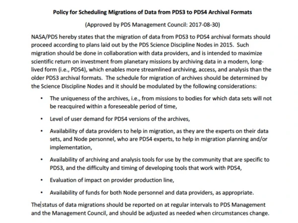 PDS3 to PDS4 Translation &amp; Augmentation (for NAIF)