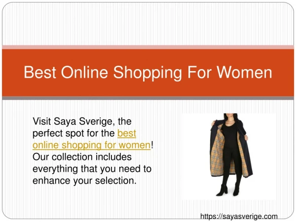 Best Online Shopping for Women