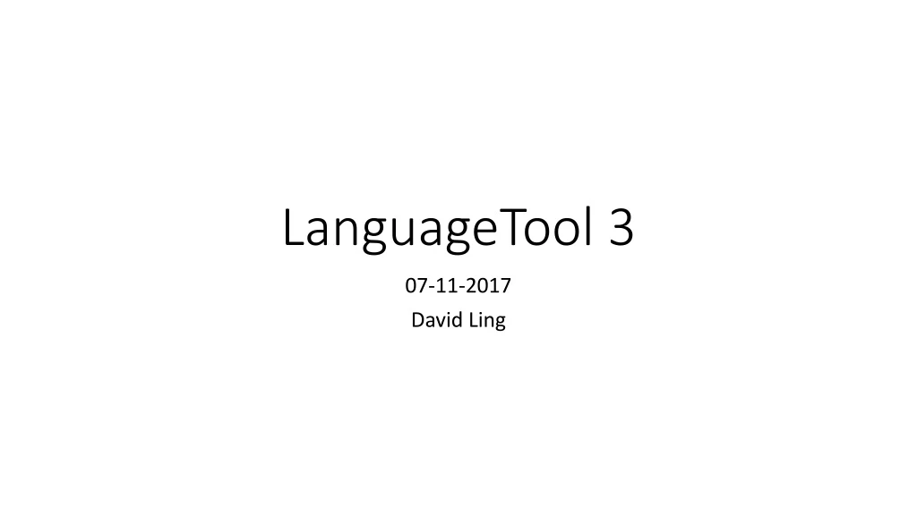 languagetool 3