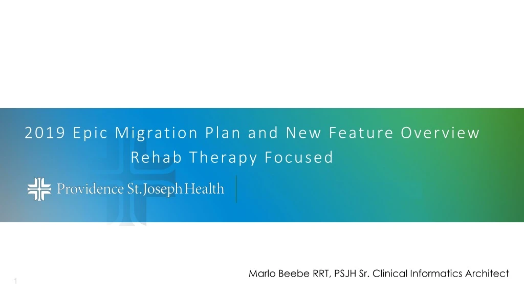 2019 epic migration plan and new feature overview