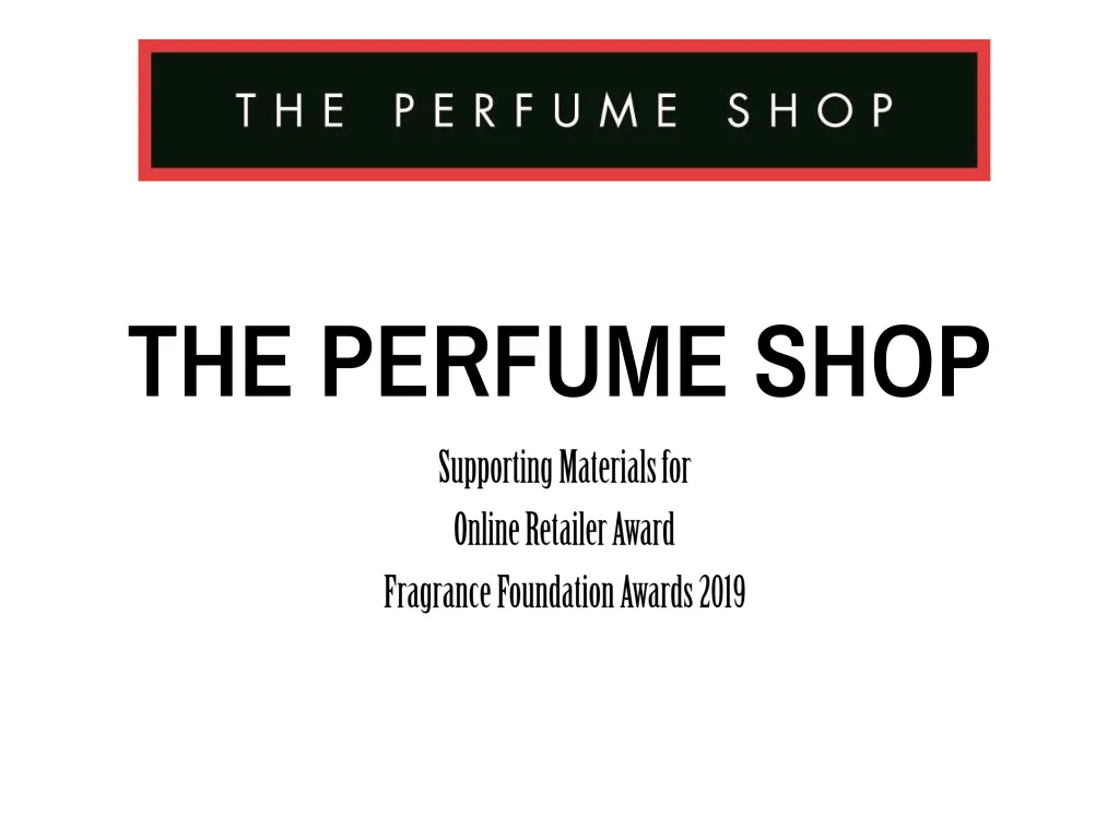 the perfume shop