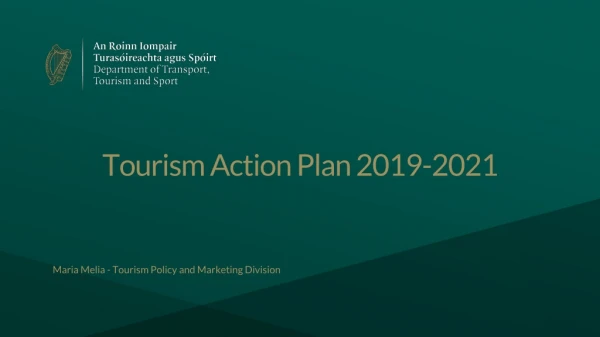 Tourism Action Plan 2019-2021