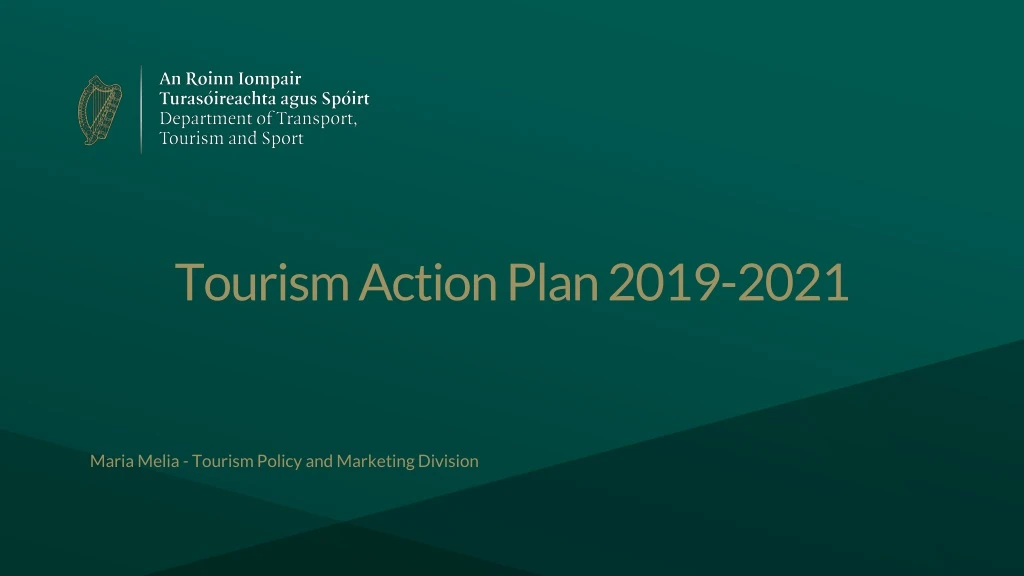 tourism action plan 2019 2021