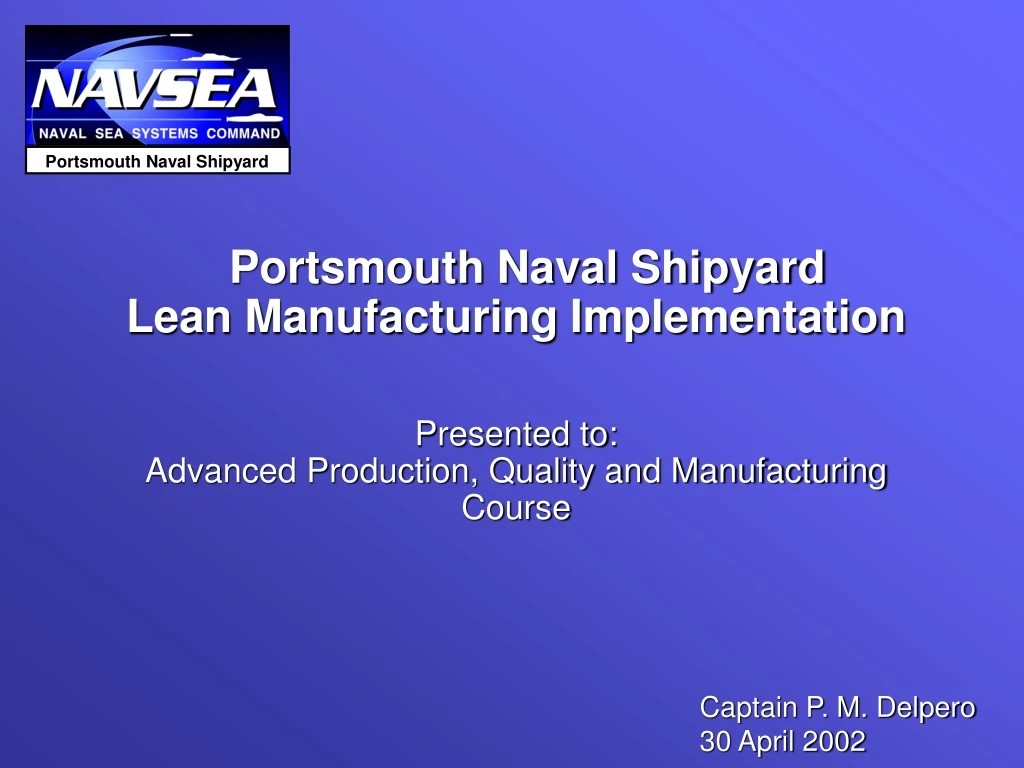 portsmouth naval shipyard