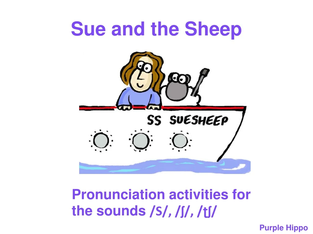 sue and the sheep