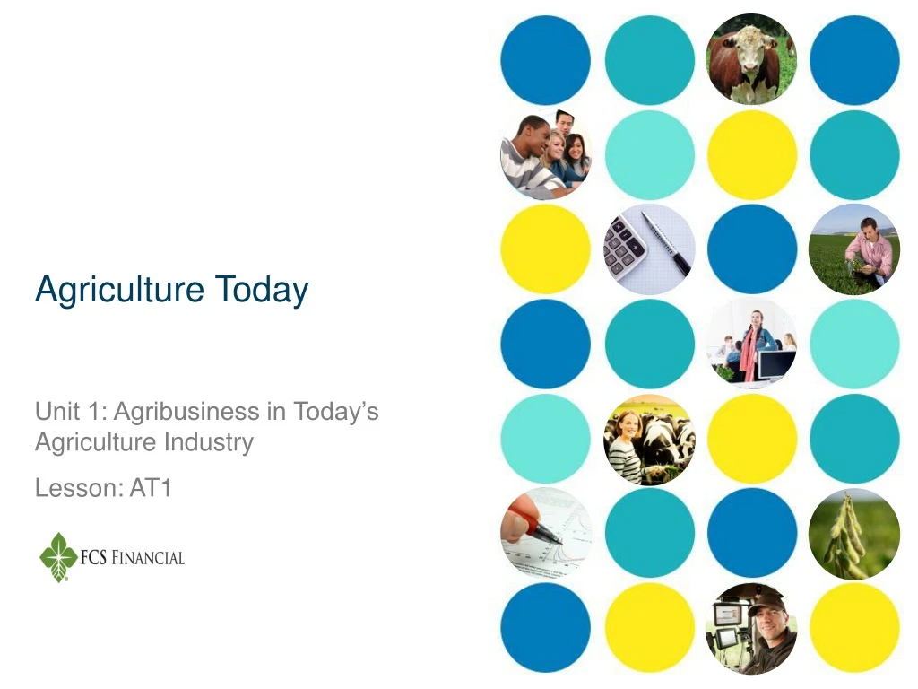agriculture today