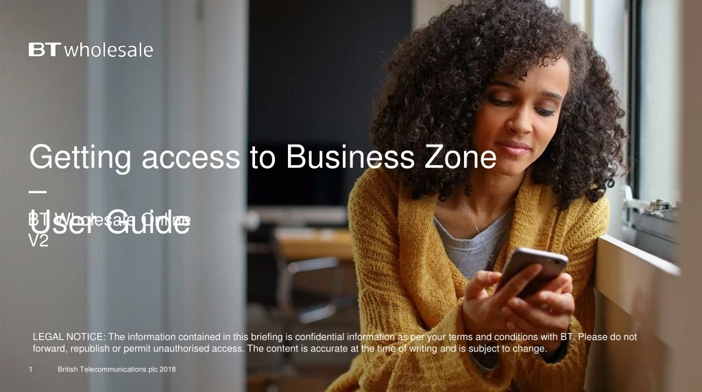 getting access to business zone user guide
