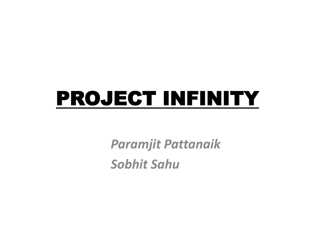 project infinity