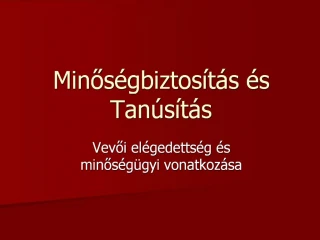 Minos gbiztos t s s Tan s t s - slide 1