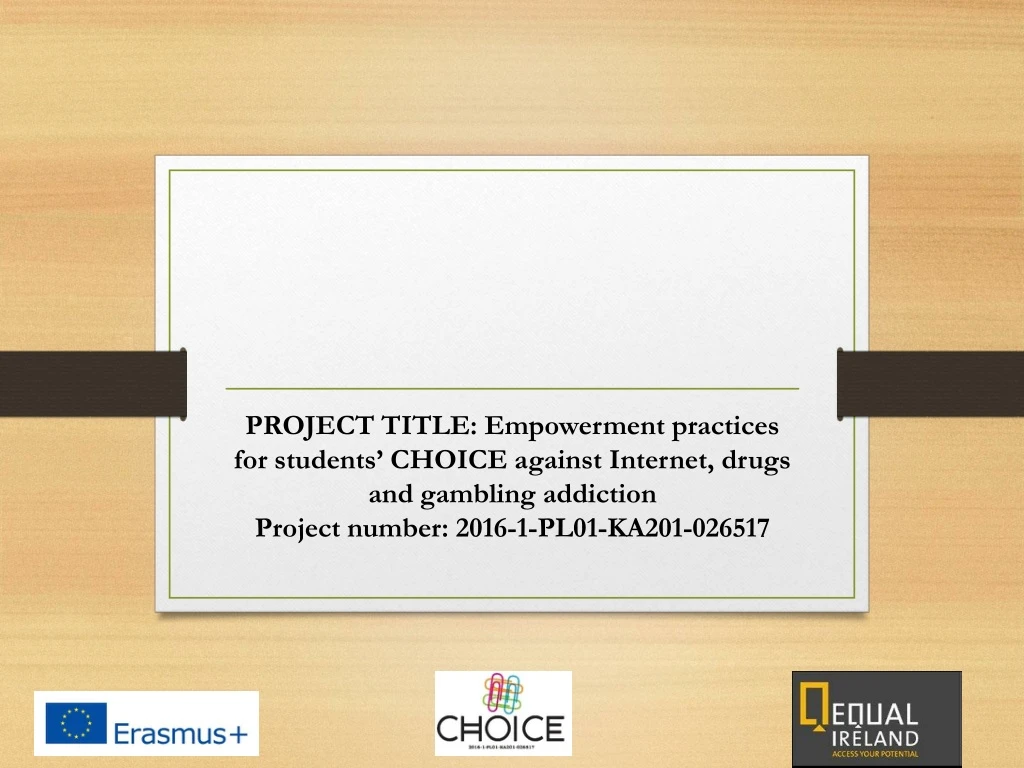 project title empowerment practices for students