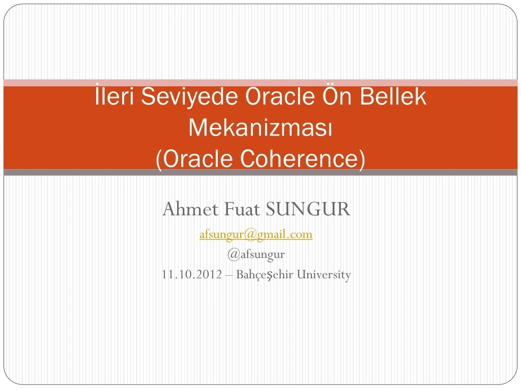 leri seviyede oracle n bellek mekanizmas oracle coherence