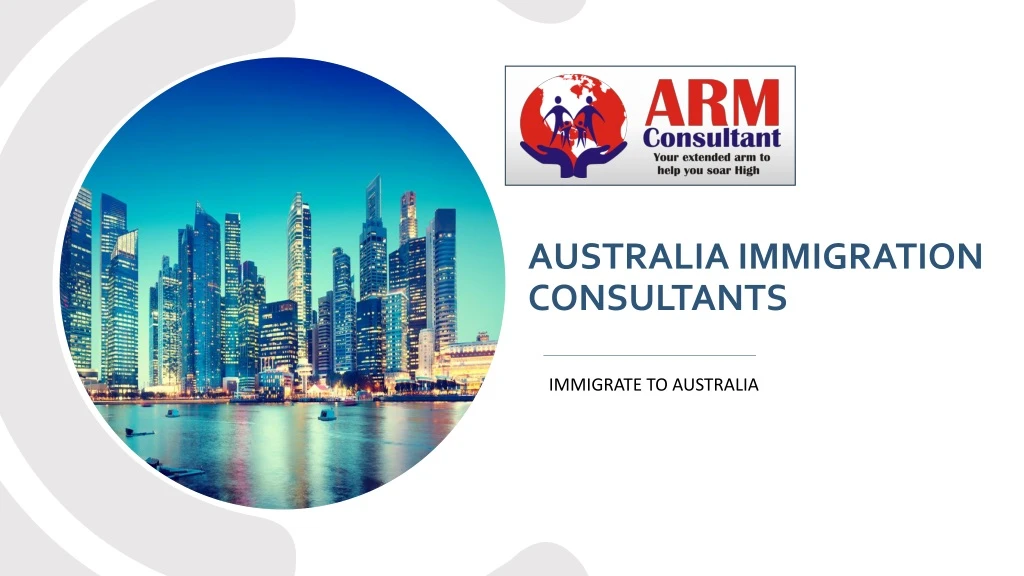 australia immigration consultants
