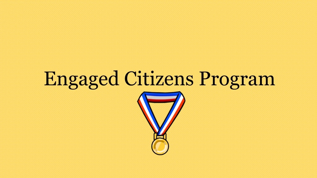 engaged citizens progra m