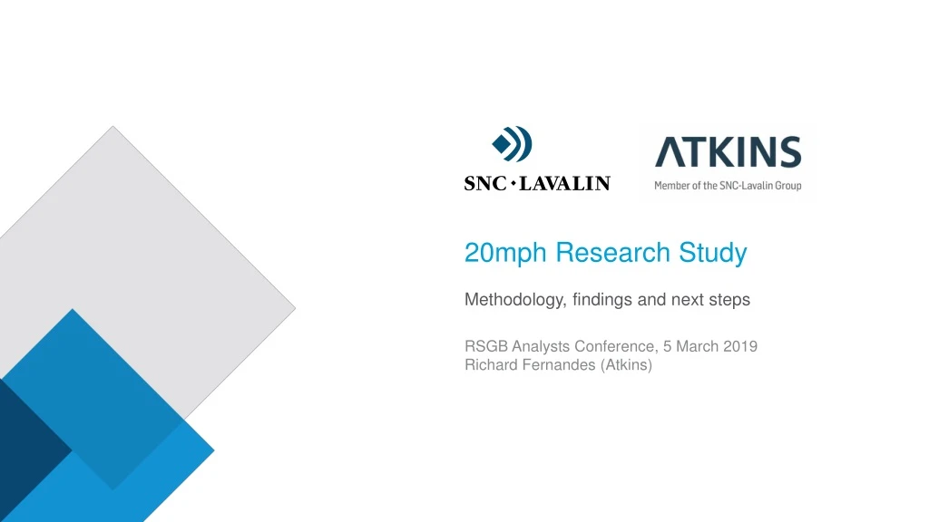 20mph research study