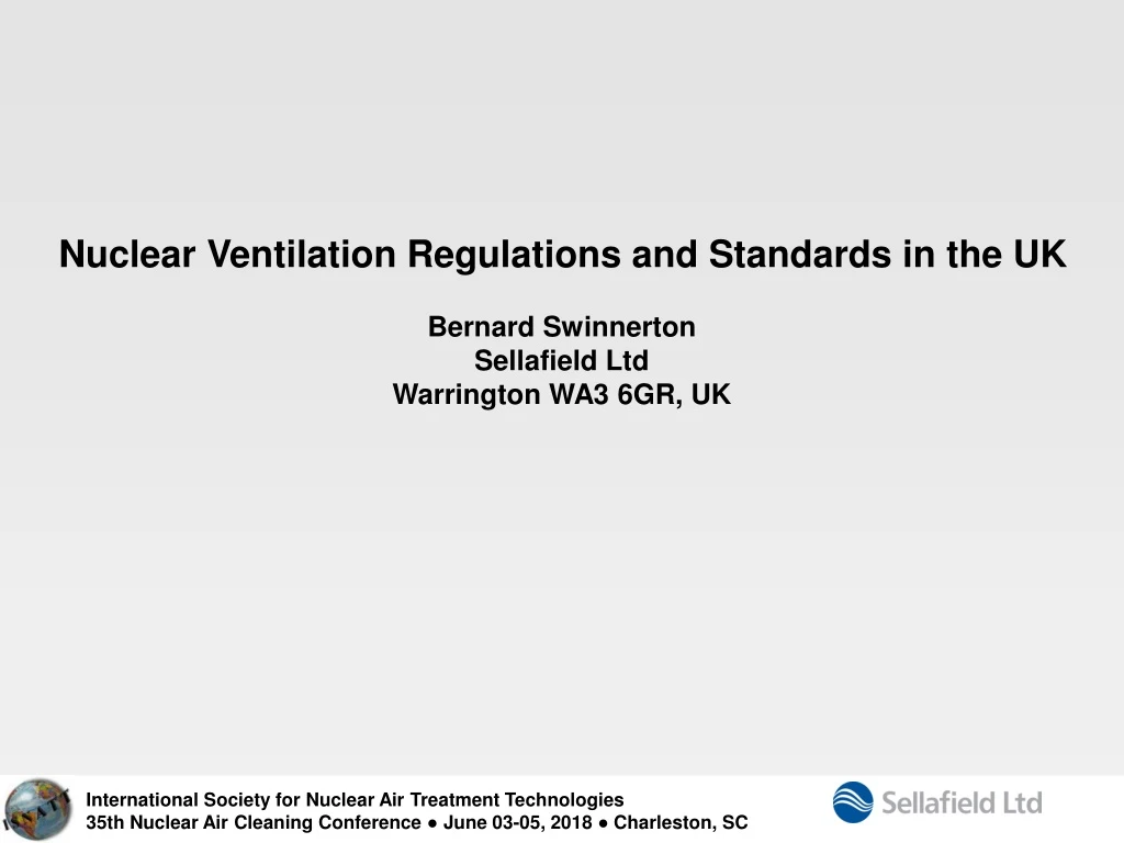 nuclear ventilation regulations and standards