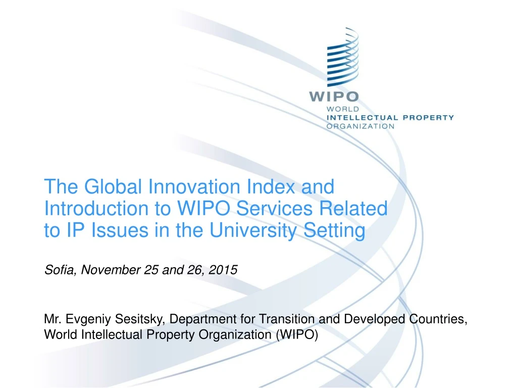 the global innovation index and introduction