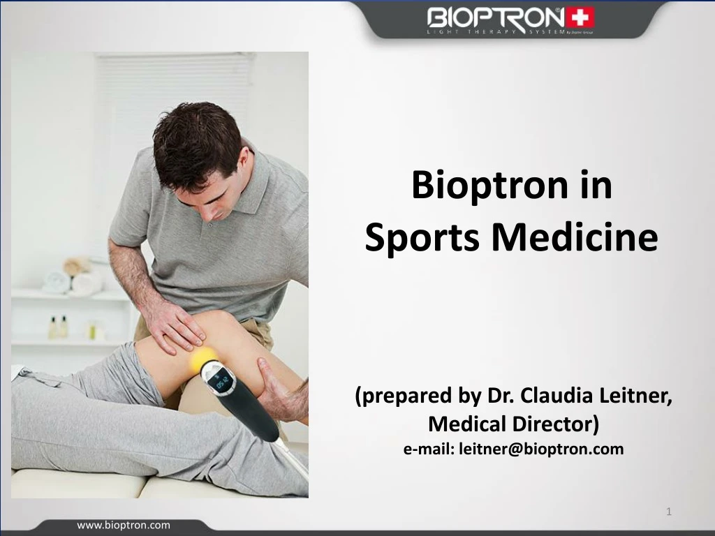 bioptron in sports medicine