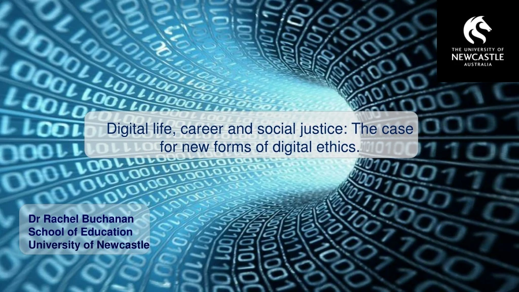 digital life career and social justice the case