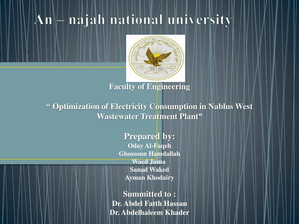 an najah national university