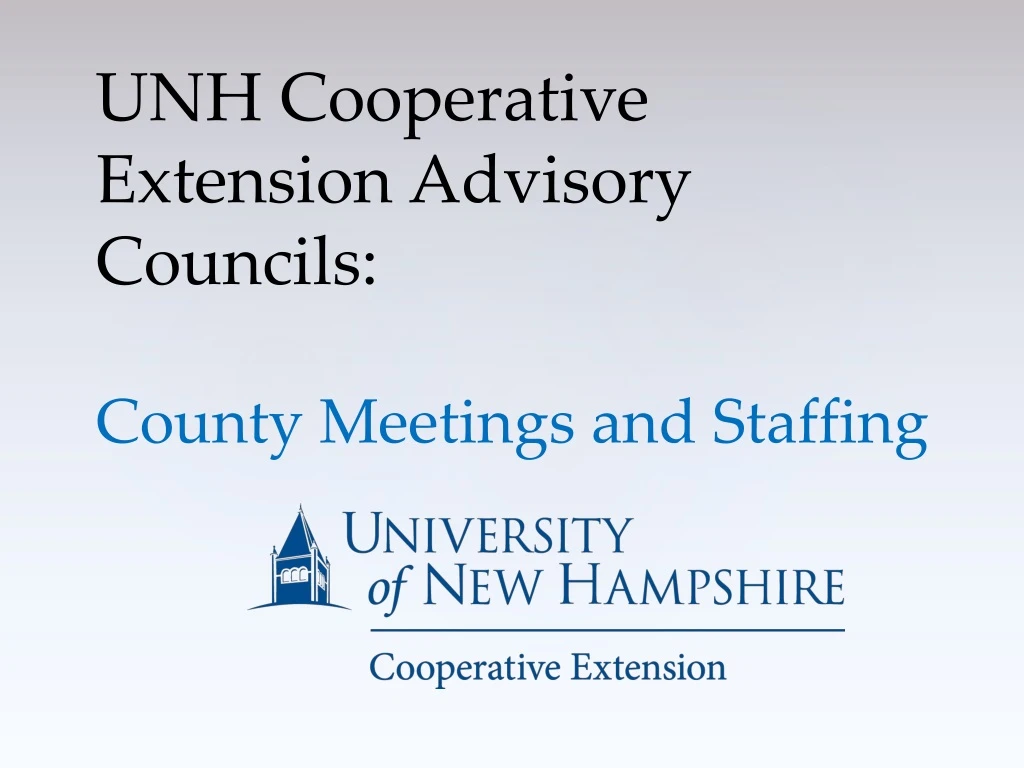 unh cooperative extension advisory councils