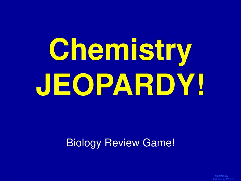 chemistry jeopardy