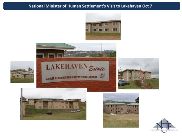 National Minister of Human Settlement's Visit to Lakehaven Oct 7