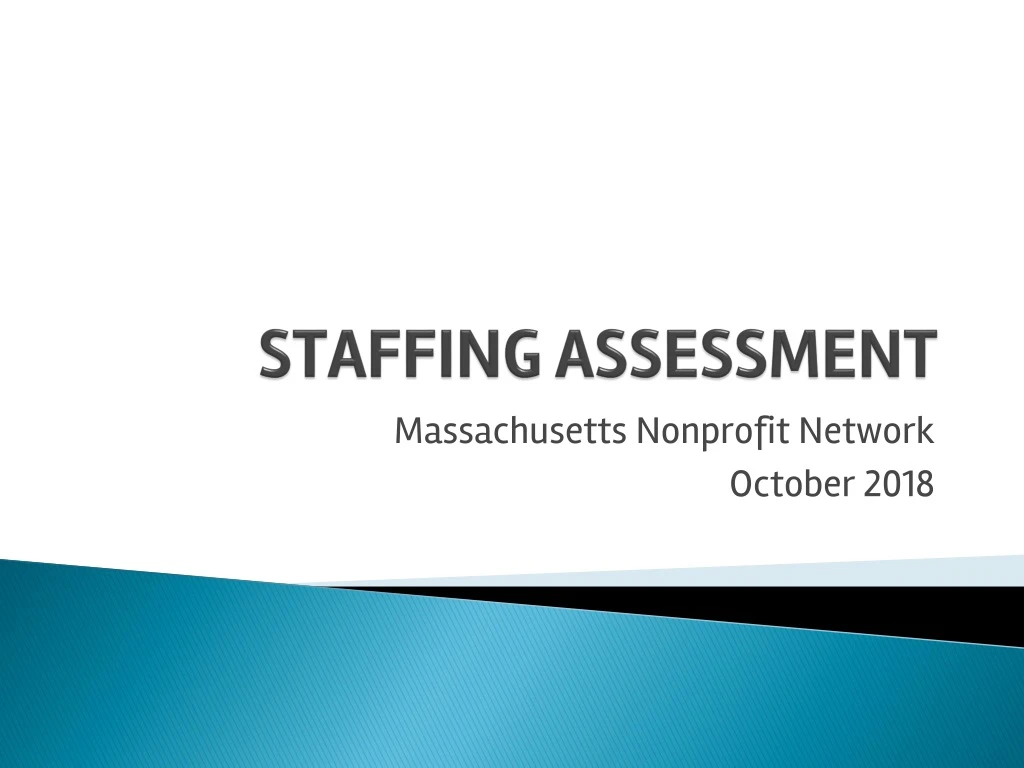 staffing assessment
