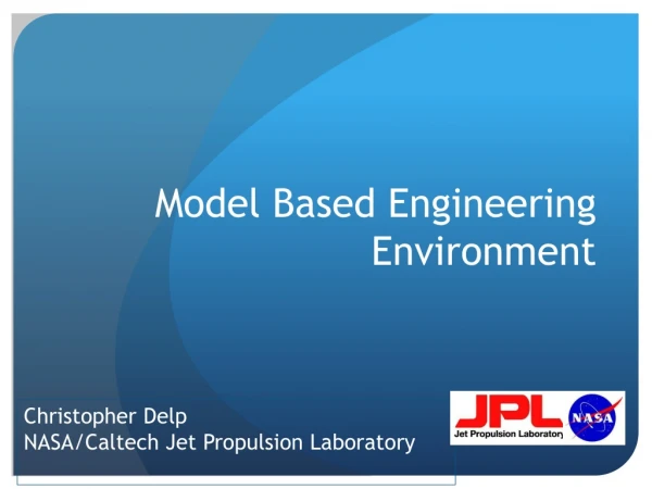 Model Based Engineering Environment