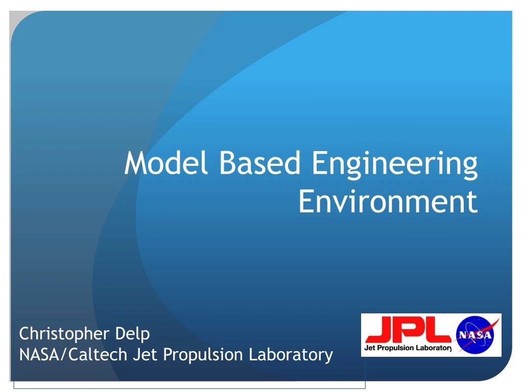 model based engineering environment