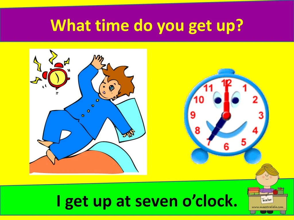 what time do you get up