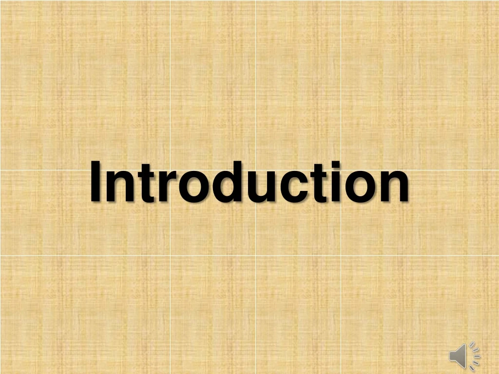 introduction