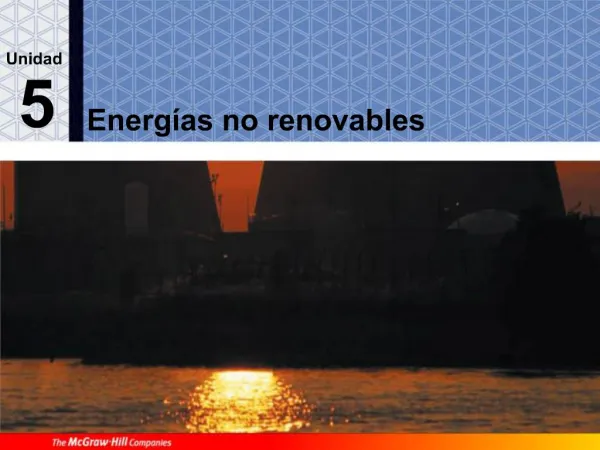 Energ as no renovables