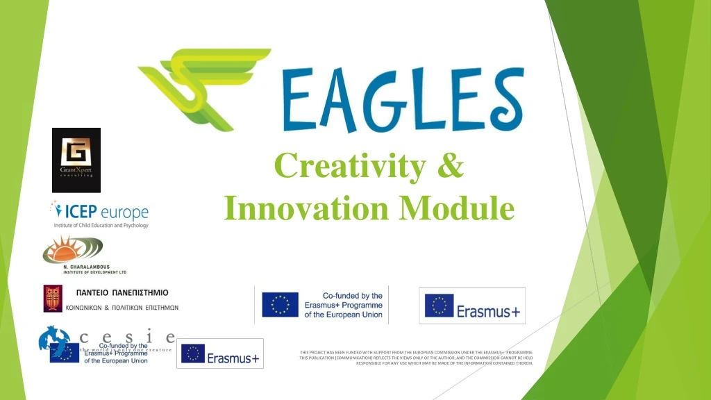 creativity innovation module