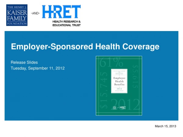 Employer-Sponsored Health Coverage