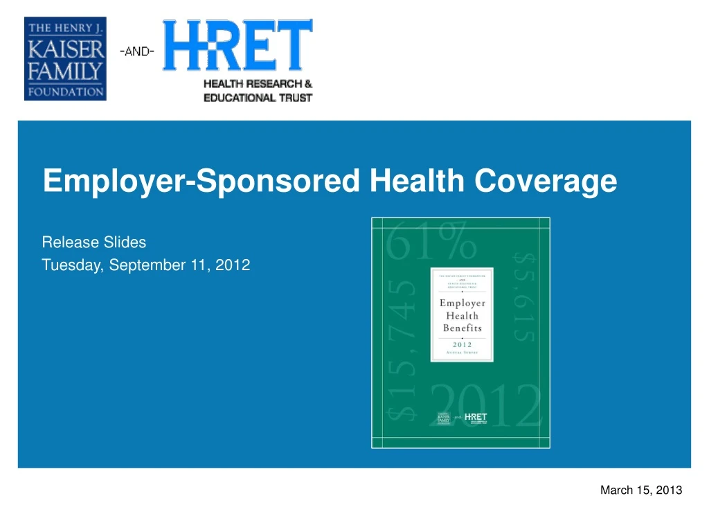 employer sponsored health coverage