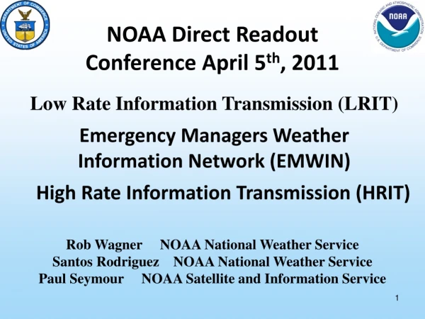 Emergency Managers Weather Information Network (EMWIN)