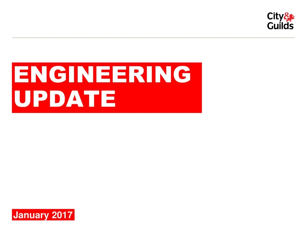 engineering update