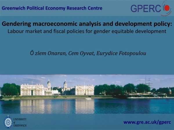 Gendering macroeconomic analysis and development policy: