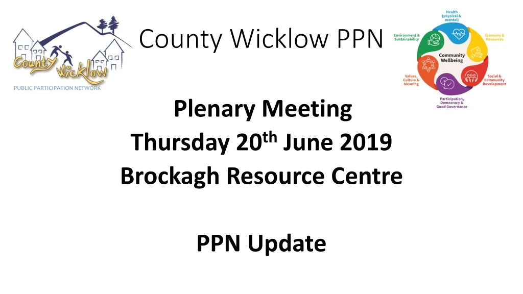 county wicklow ppn