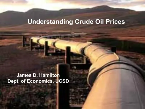 Understanding Crude Oil Prices