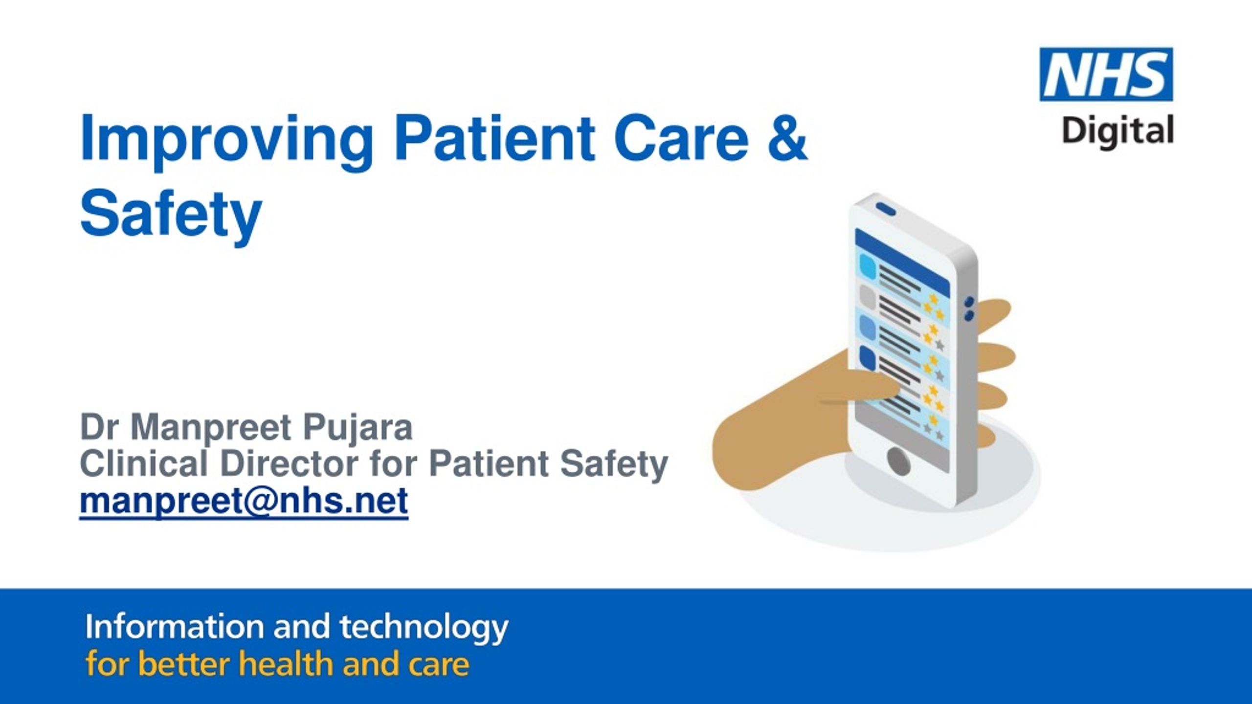 PPT - Enhancing Patient Care through Digital Transformation by Dr ...