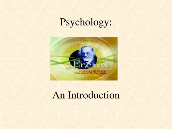 Psychology: