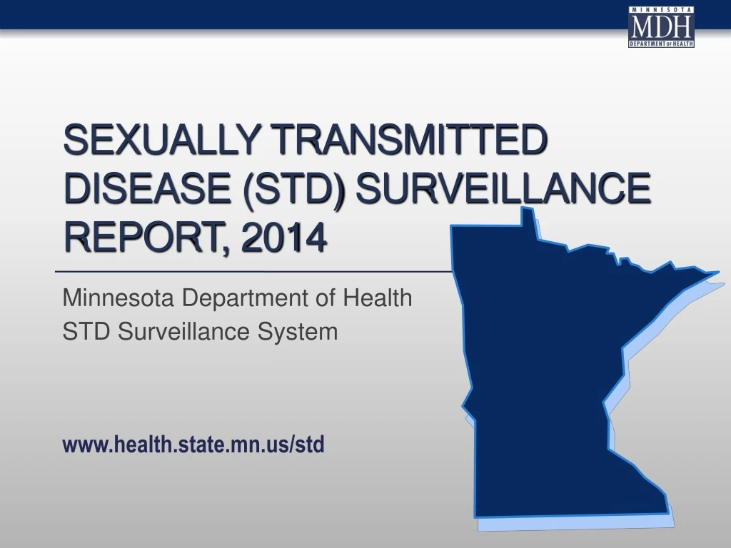 sexually transmitted disease std surveillance report 2014