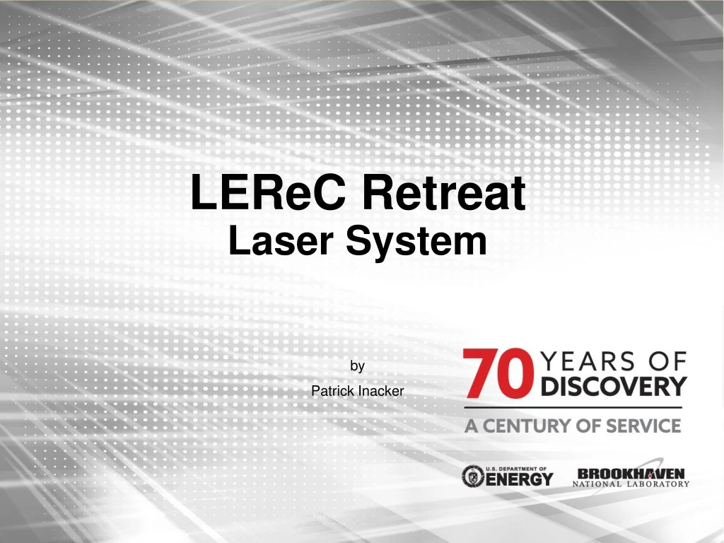 lerec retreat laser system