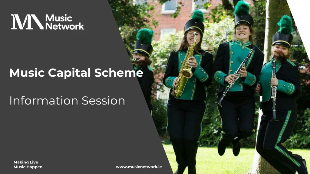 music capital scheme information session