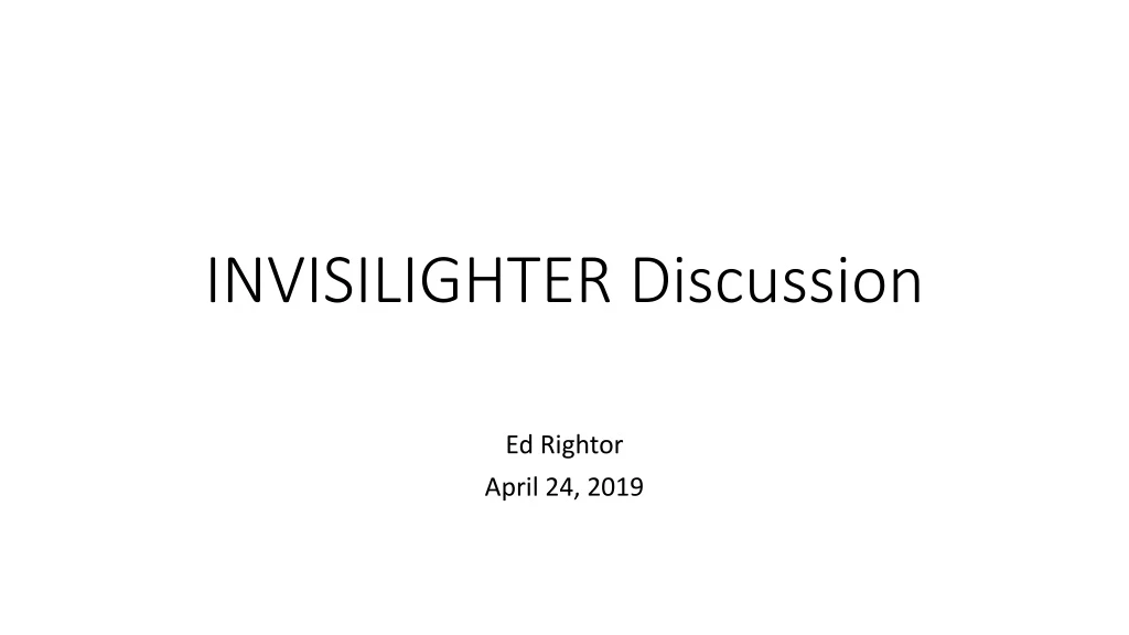 invisilighter discussion