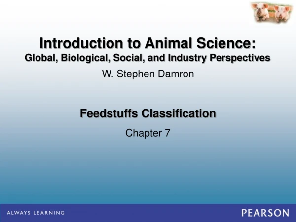 Feedstuffs Classification