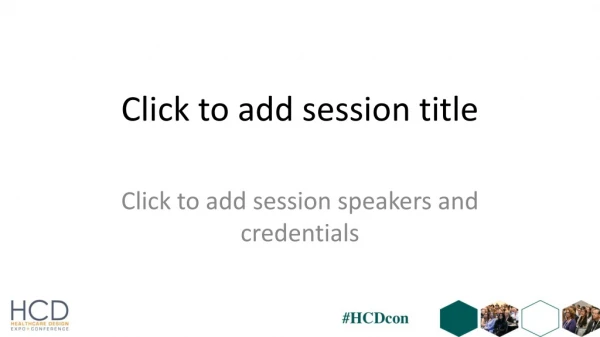 Click to add session title