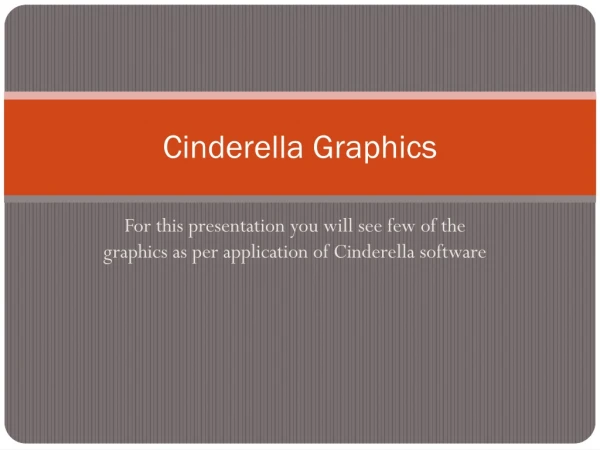 Cinderella Graphics